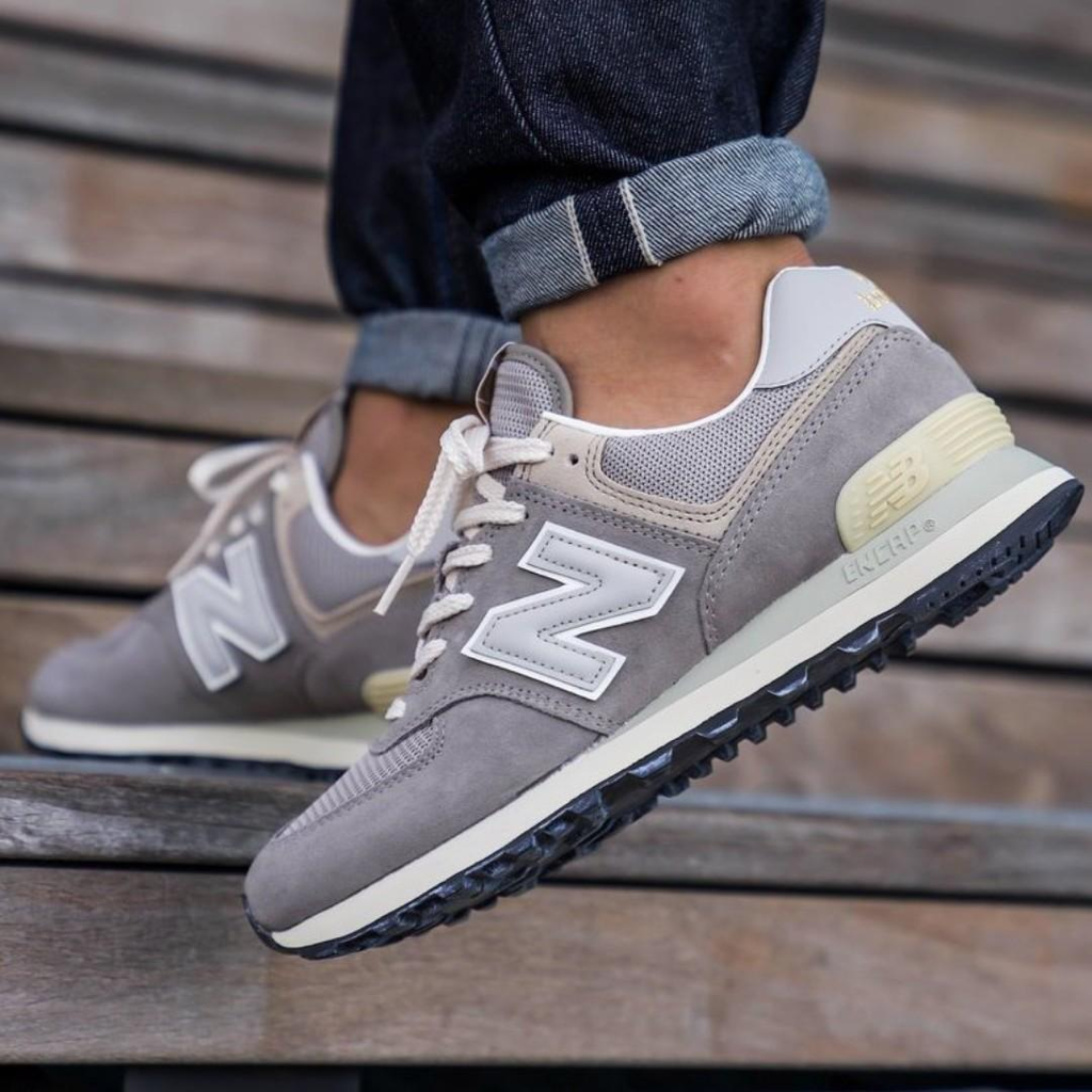 Giày New Balance 574 Steel Grey ML574GYG - Ảnh 2