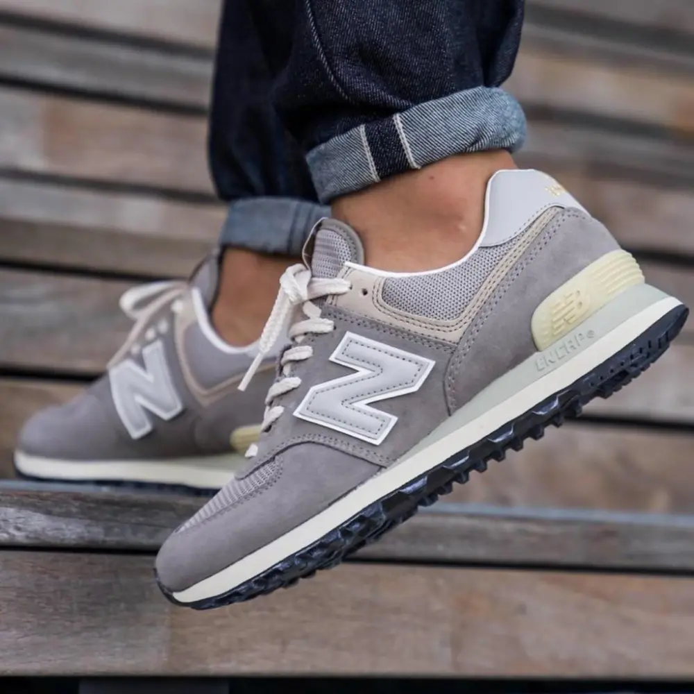 Alternative view of Giày New Balance 574 Steel Grey ML574GYG