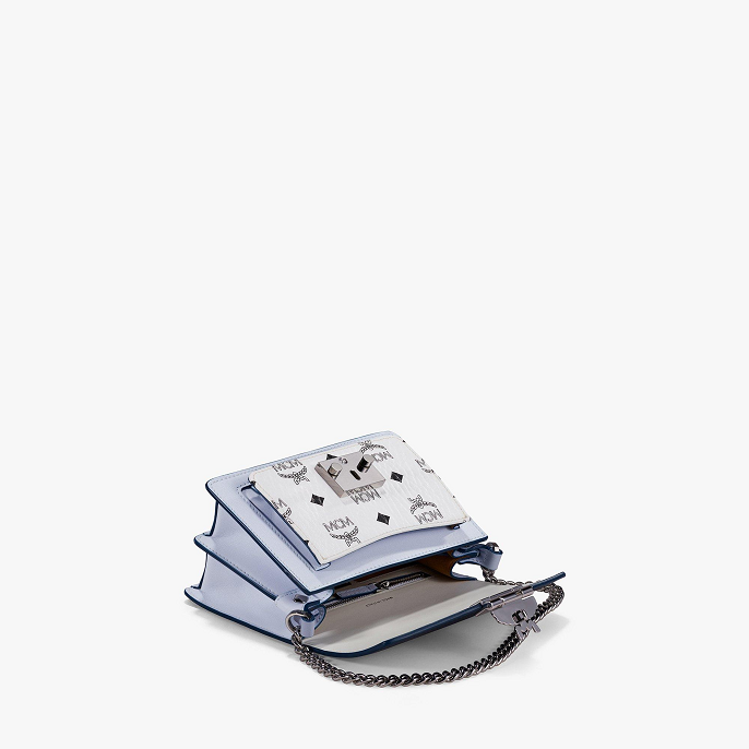 Túi MCM Patricia Cross Body Bag Color Block Visetos MWRAAPA06VW001 - Ảnh 3