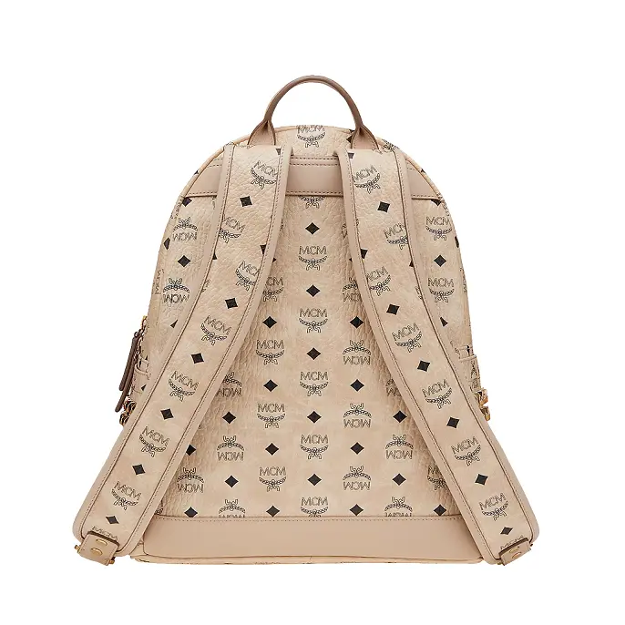 Alternative view of Balo MCM Stark Side Studs Backpack in Visetos MMK6SVE38IG001