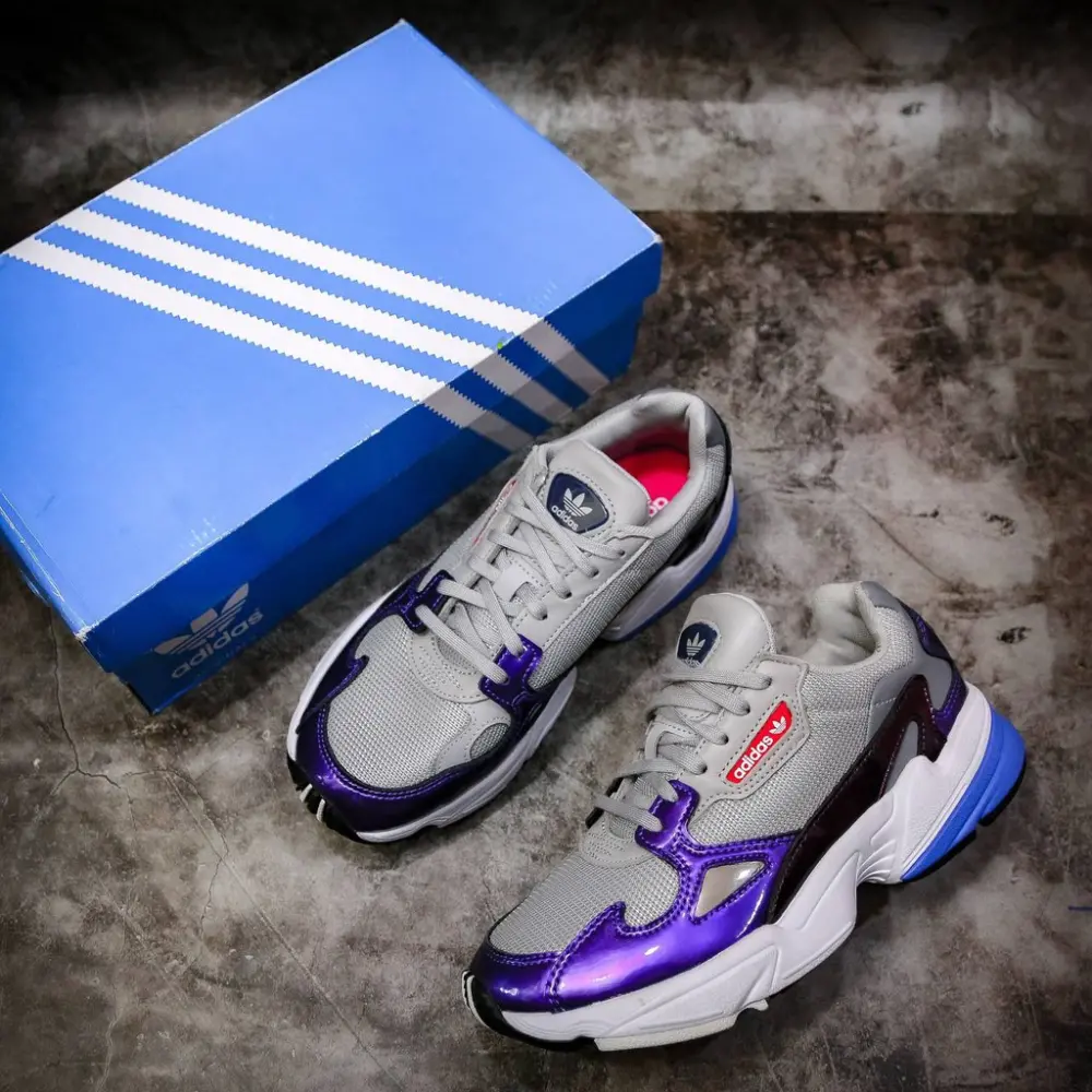 Giày Adidas Wmns Falcon 'Purple Grey' DB2689 - Ảnh 4