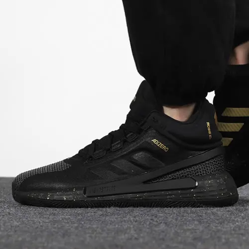 Giày Adidas D Rose 11 'Black Gold Metallic' FZ1544 - Ảnh 4