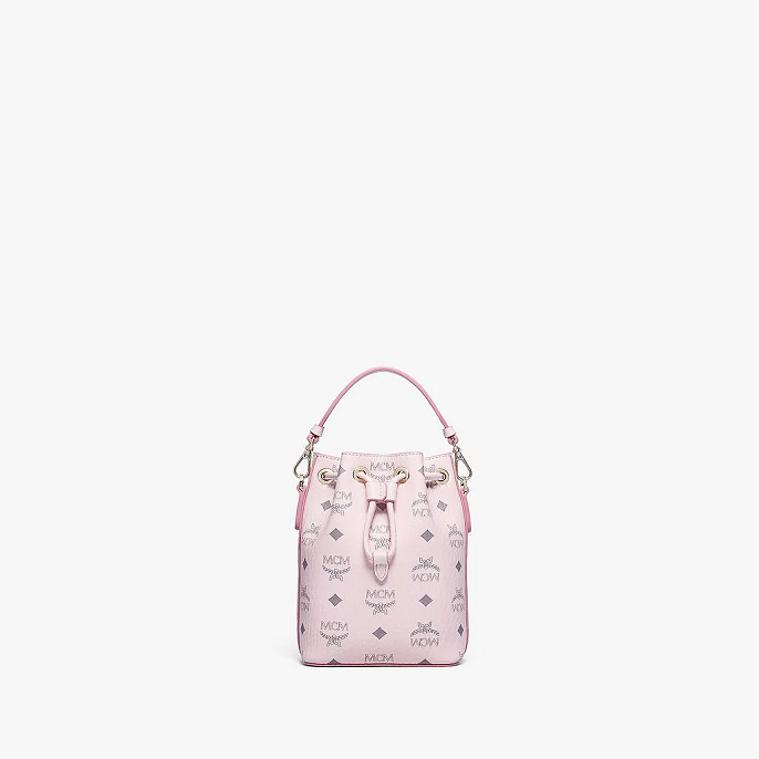 Túi MCM Zoo Rabbit Bucket Bag in Visetos MWDBSXL02QH001 - Ảnh 4