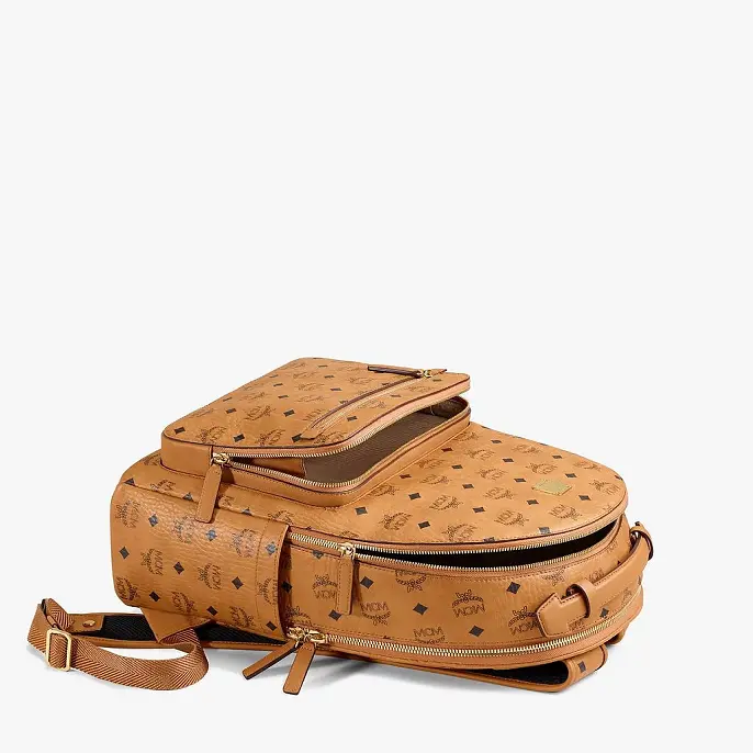 Balo MCM Stark Backpack in Visetos MMK8AVE83CO001 - Ảnh 4