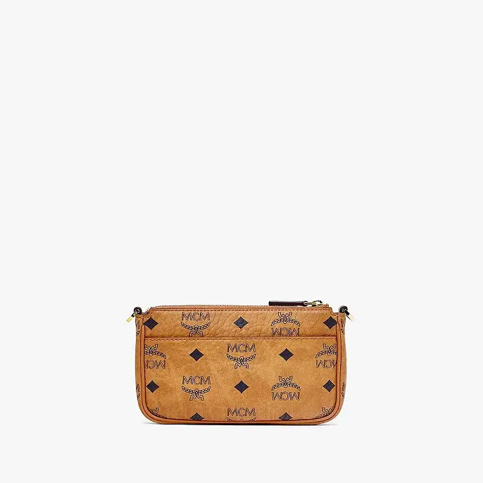 Túi MCM Zoo Panda Crossbody Visetos 'Cognac' MYZBSXL01CO001 - Ảnh 3