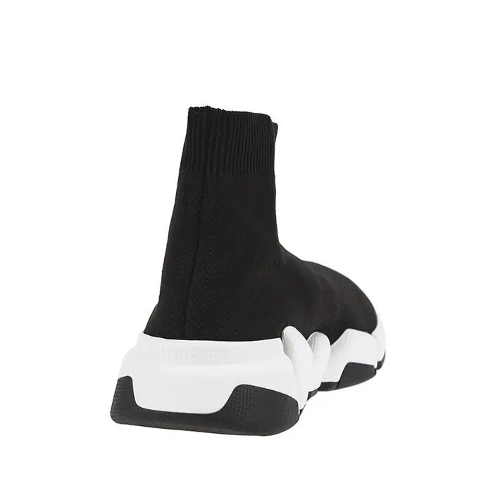 Giày Balenciaga Man Black And White Speed 2.0 Sneakers 617239 W2DB2 1015 - Ảnh 3