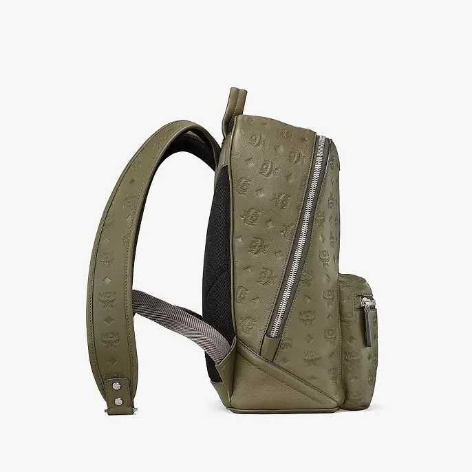 Balo MCM Neo Duke Backpack 'Dark Green' MMKASDK01JH001 - Ảnh 4
