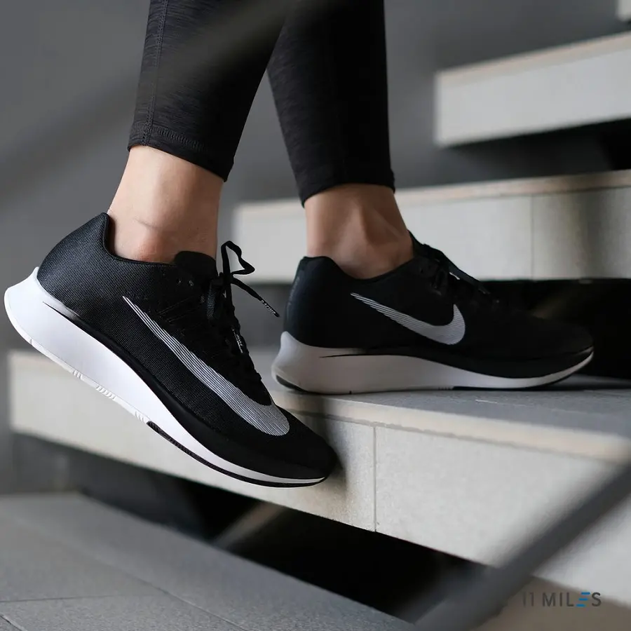 Giày Nike Zoom Fly 1 ‘Black White’ 897821-001 - Ảnh 4