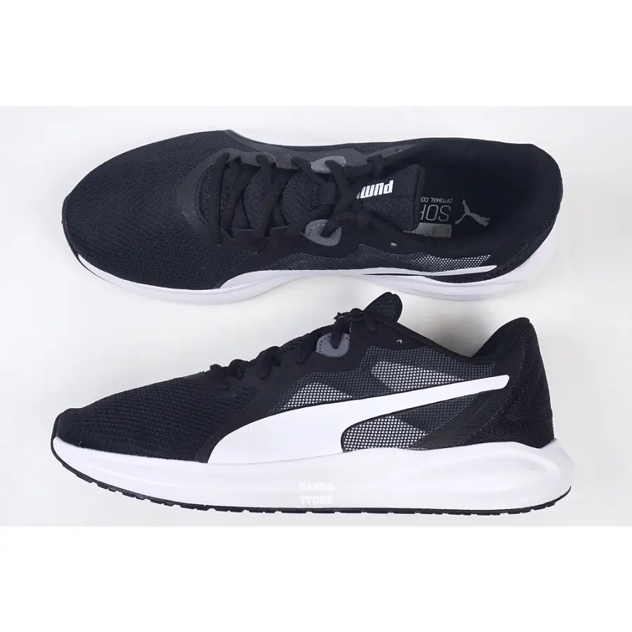 Giày Puma Twitch Runner 'Black Asphalt' 376289-09 - Ảnh 3
