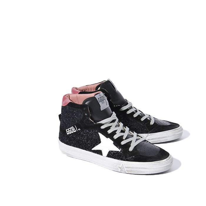 Giày Golden Goose 2.12 Black Glitter G32WS599-L7 - Ảnh 4