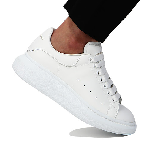 Giày Alexander McQueen Oversized Sneaker 'White' 2019 553680 WHGP5 9000 - Ảnh 3