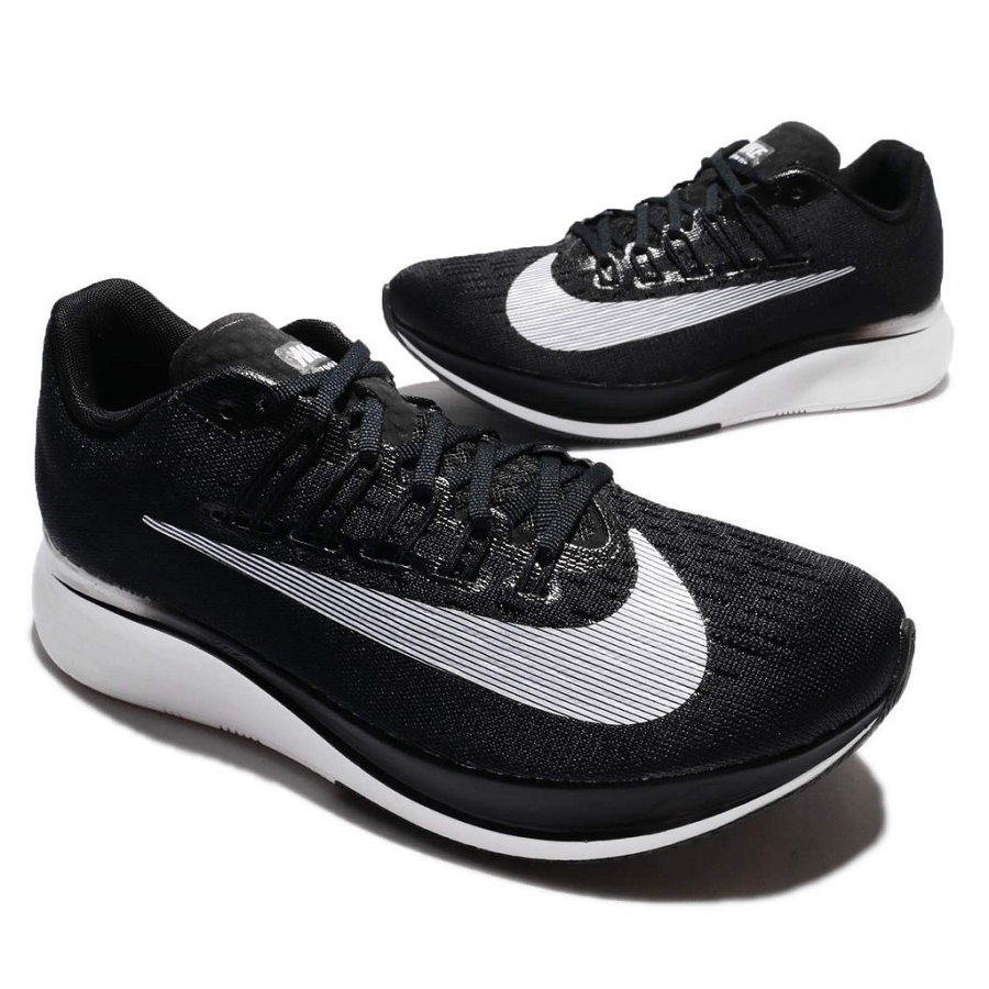 Giày Nike Zoom Fly 1 ‘Black White’ 897821-001 - Ảnh 5