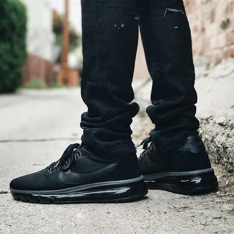 Giày Nike Fragment Design x Air Max LD-Zero 'Triple Black' 885893-001 - Ảnh 4