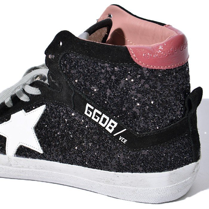 Giày Golden Goose 2.12 Black Glitter G32WS599-L7 - Ảnh 5