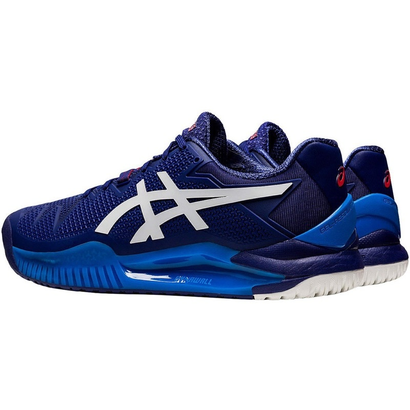 Giày Asics Gel Resolution 8 2E Wide 'Dive Blue' 1041A113-405 - Ảnh 3