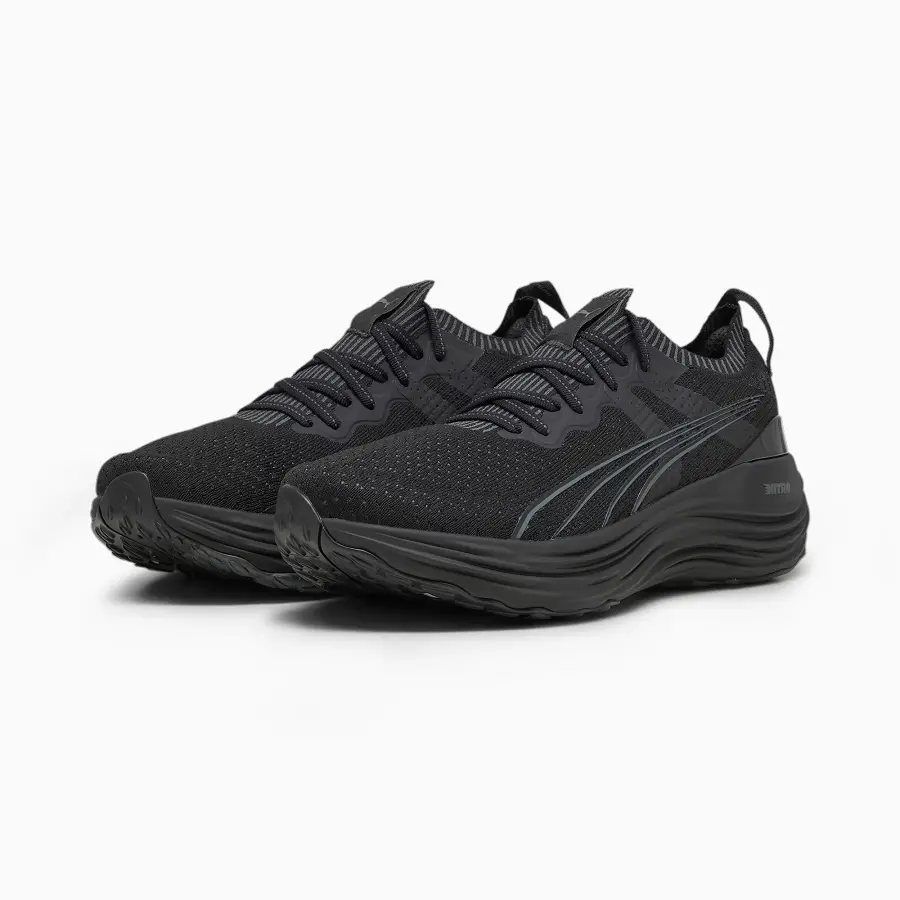 Giày Puma Foreverrun Nitro Knit 'Black' 379139-01 - Ảnh 5