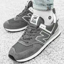 Alternative view of Giày New Balance 574 Trainner 'Grey' ML574ESN