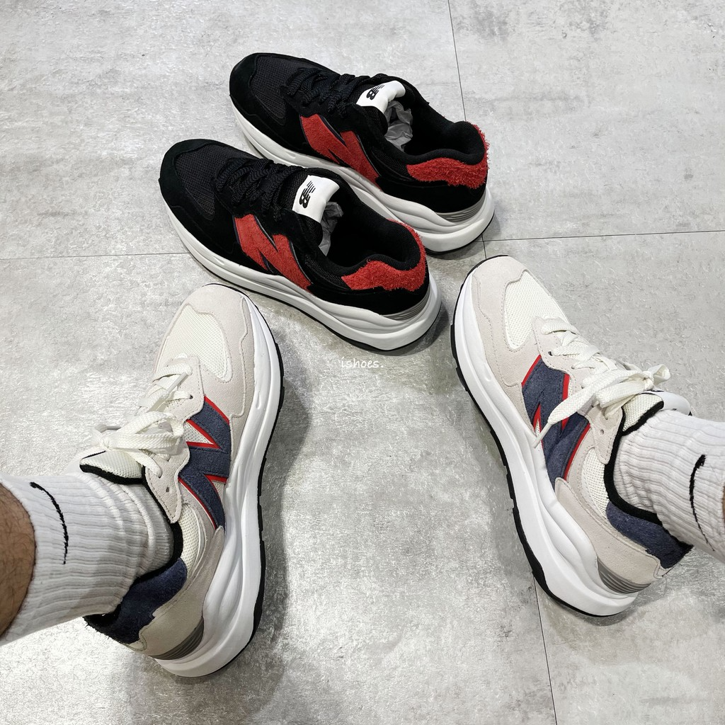 Giày New Balance 5740 'White Navy' M5740MA1 - Ảnh 6