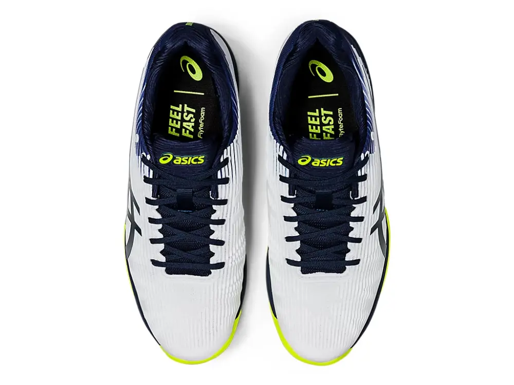 Giày Tennis Asics Solution Speed FF 'White Peacoat' 1041A003-104 - Ảnh 5