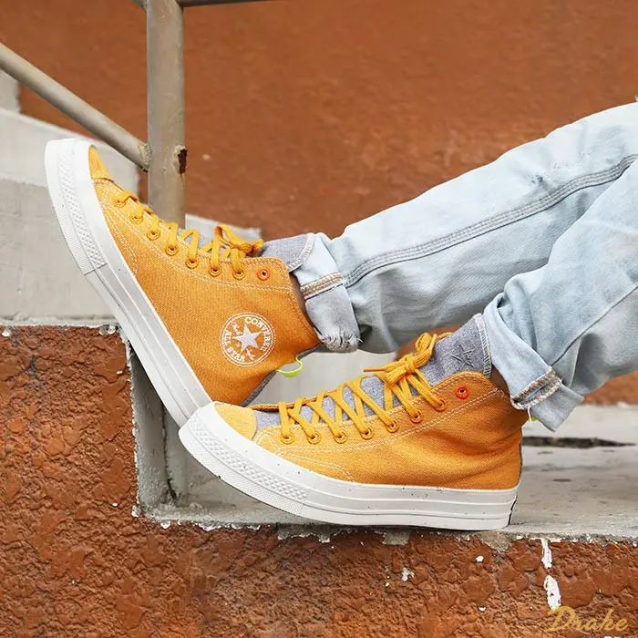 Alternative view of Giày Converse Chuck 70 Renew High 'Safron Yellow' 168615C