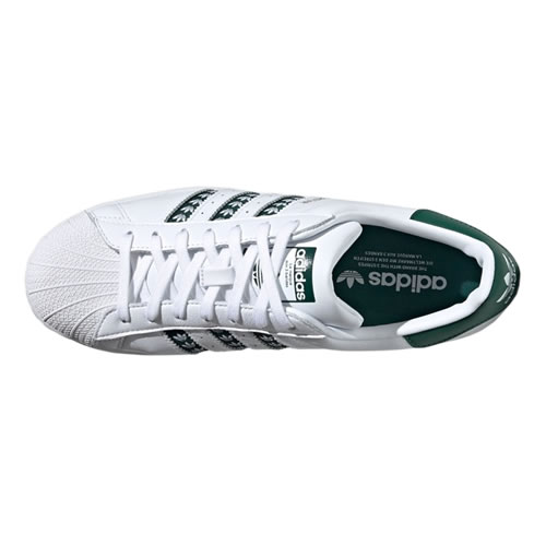 Giày Adidas Superstar White Green FZ1968 - Ảnh 3