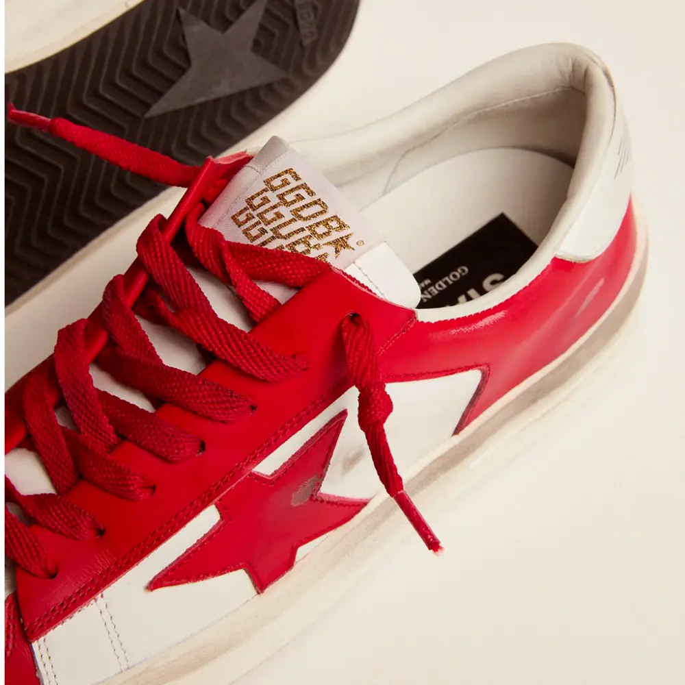 Giày Golden Goose Stardan 'Red' GMF00128-F002186-10350 - Ảnh 4