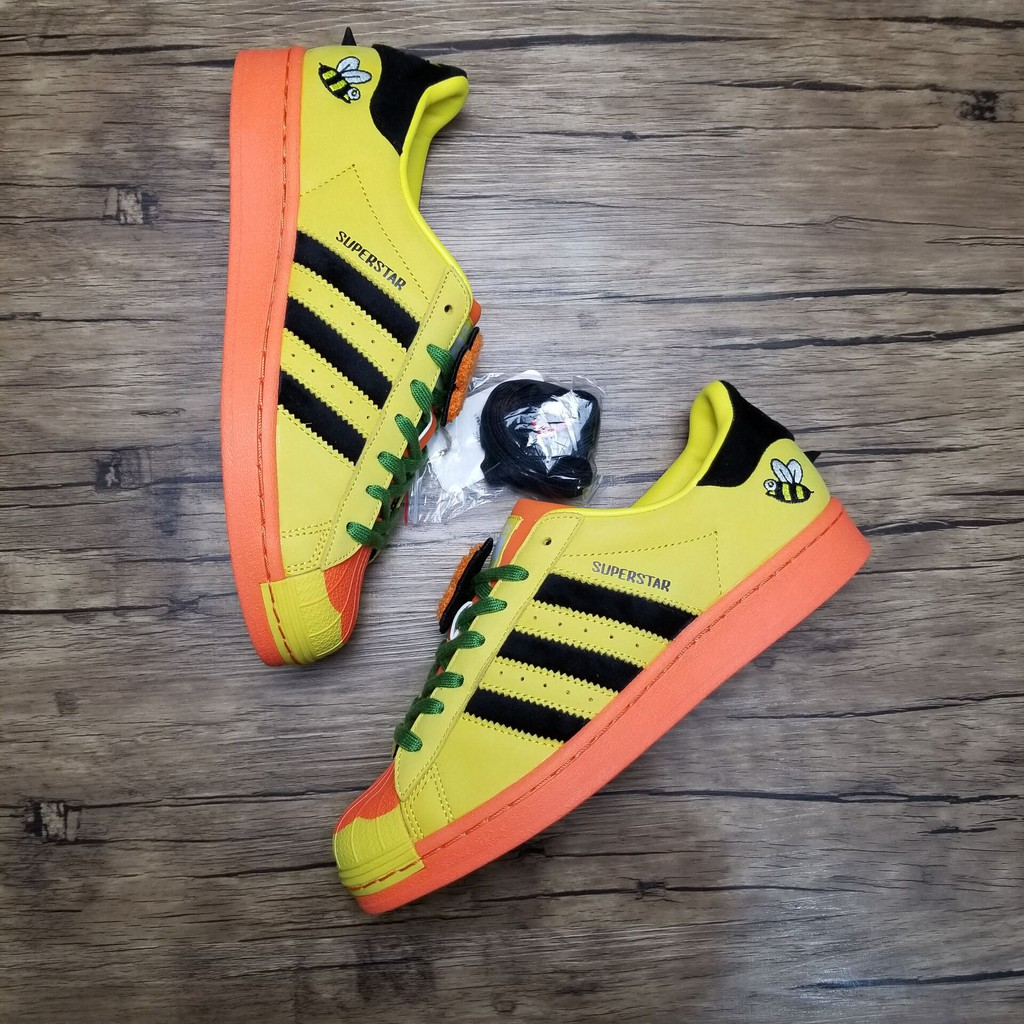 Giày Adidas Melting Sadness x Superstar 'Bee with You Pack - Yellow' FZ5254 - Ảnh 4