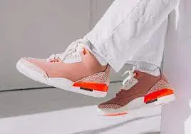 Alternative view of Giày Nike Wmns Air Jordan 3 Retro 'Rust Pink' CK9246-600