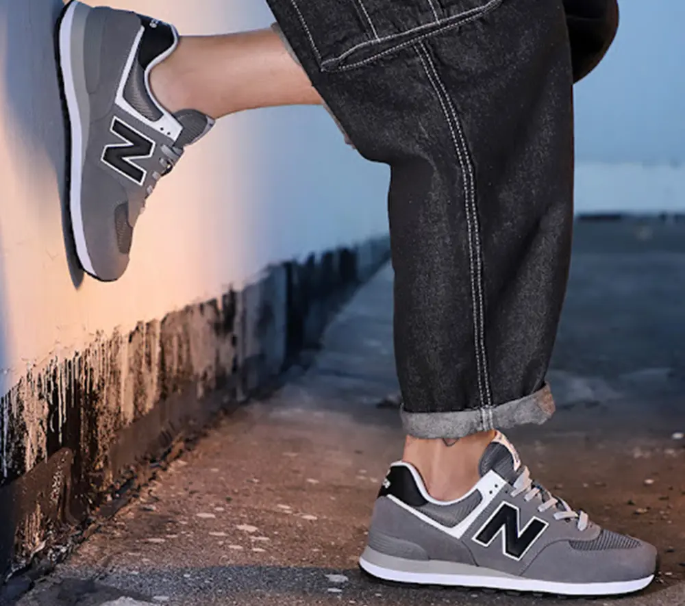 Giày New Balance 574 'Grey Castlerock' ML574SSE - Ảnh 4