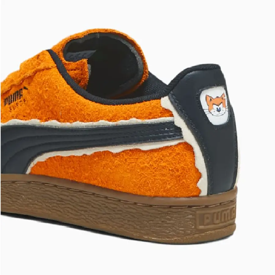 Giày Puma X The Smurfs Suede Sneaker 'Orange' 393534-01 - Ảnh 8
