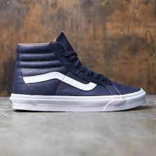 Giày Vans Sk8-Hi Reissue 'Warp Parisian Night Navy' VN0A4U3D21Q - Ảnh 4