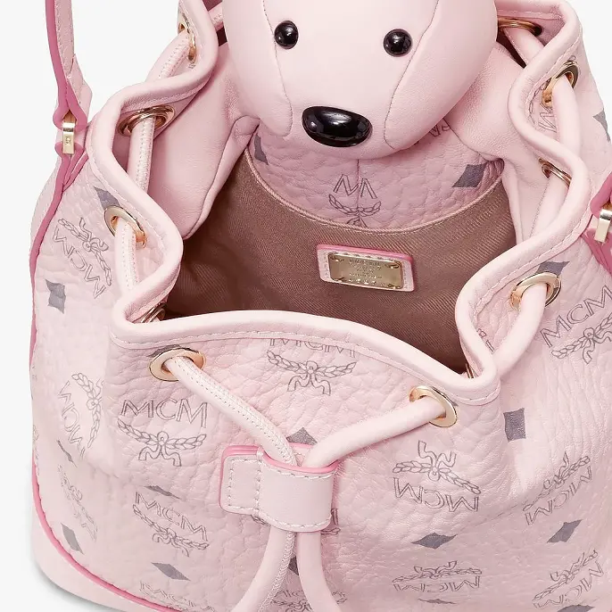Alternative view of Túi MCM Zoo Rabbit Drawstring Bag 'Pink' MWDAAXL03QH001