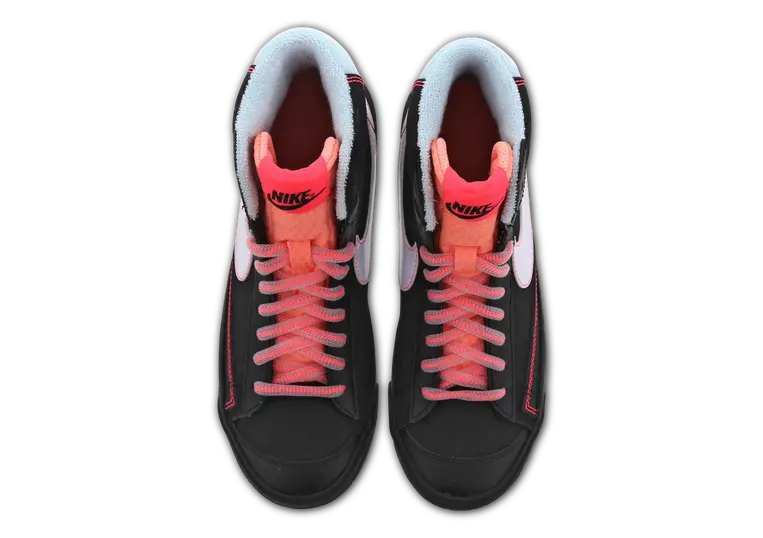 Alternative view of Giày Nike Blazer Mid '77 GS 'Black Atomic Pink' DD7710-001