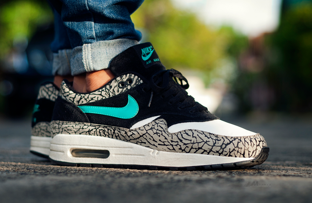 Giày Nike x Atmos Air Max 1 Elephant 2017 908366-001 - Ảnh 5
