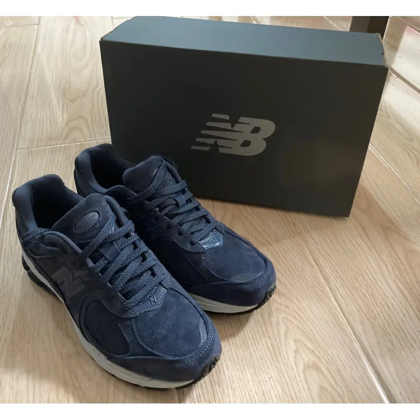 Alternative view of Giày New Balance 2002R Navy Silver Metallic ML2002RL