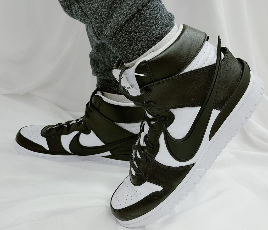 Giày Nike Dunk High Rebel 'Black White' DH3718-104 - Ảnh 4