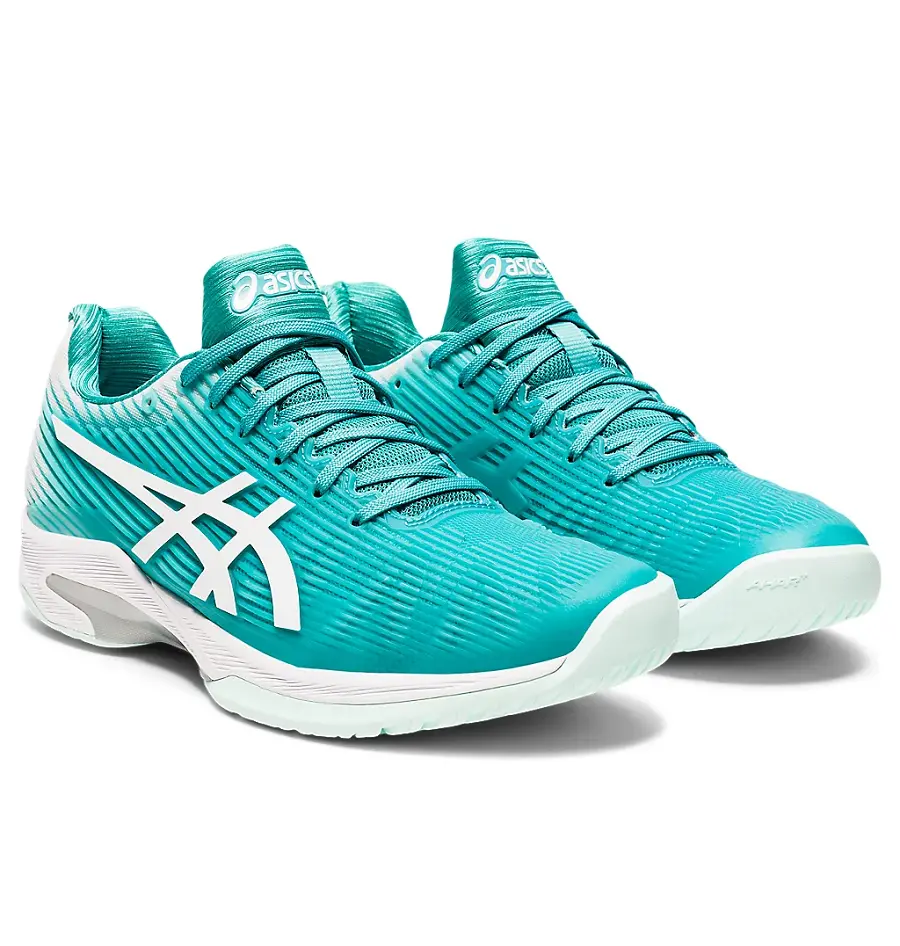 Alternative view of Giày Tennis Asics Wmns Solution Speed FF 'Techno Cyan' 1042A002-300