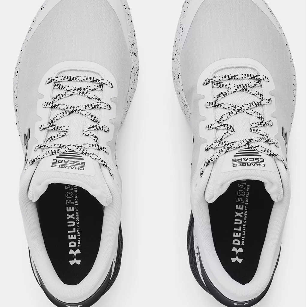 Giày Under Armour Charged Escape 3 Evo 'White Black' 3023878-108 - Ảnh 4