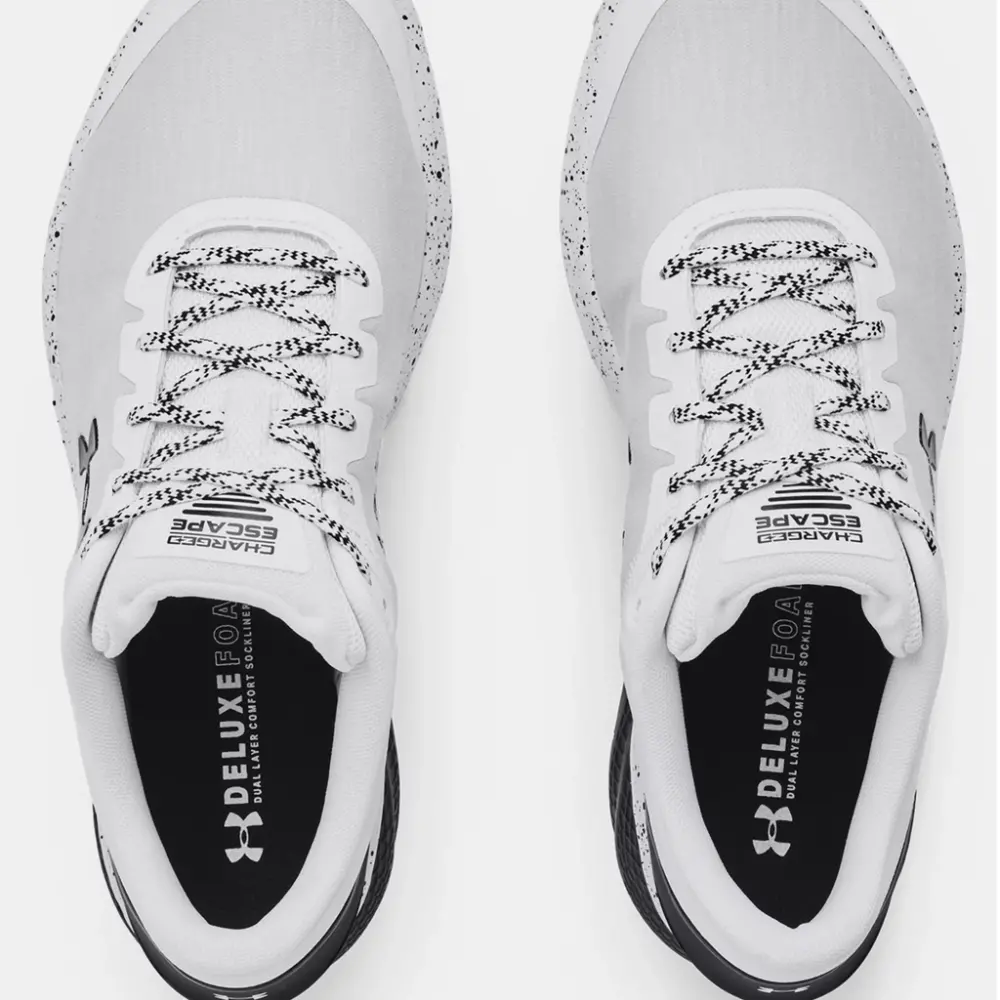 Giày Under Armour Charged Escape 3 Evo 'White Black' 3023878-108 - Ảnh 4