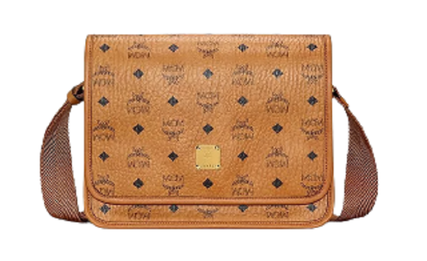 Túi MCM Small Klassik Messenger Bag In Visetos 'Cognac' MMMAAKC03CO001