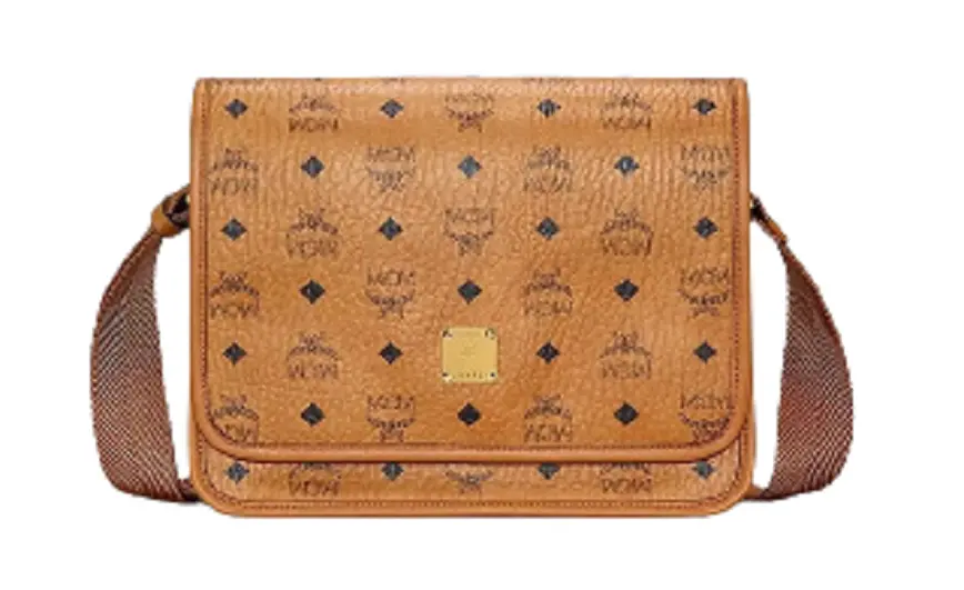 Túi MCM Small Klassik Messenger Bag In Visetos 'Cognac' MMMAAKC03CO001