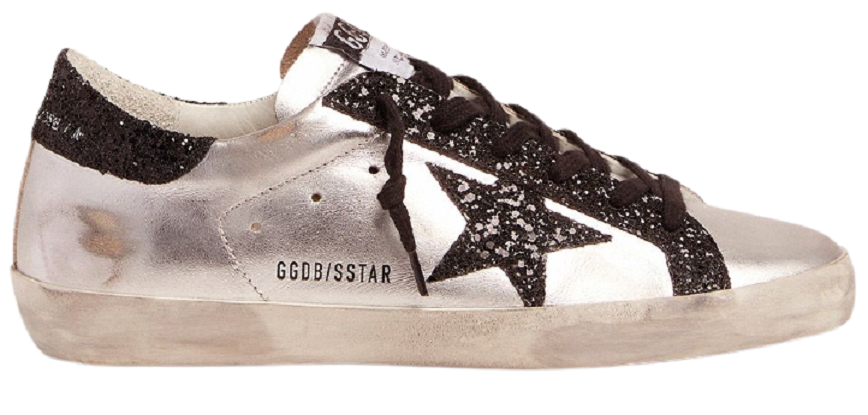 Giày Golden Goose Superstar Silver Glitter GWF00101-F001003-60246