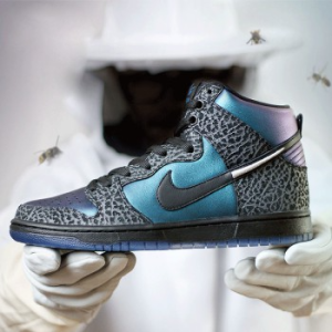 Alternative view of Giày Nike Black Sheep x Dunk High SB 'Black Hornet' BQ6827-001