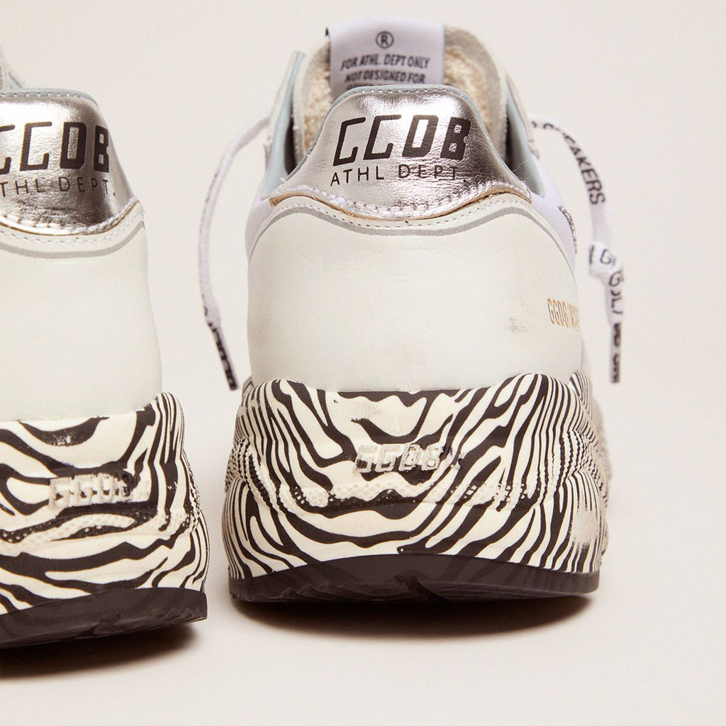 Giày Golden Goose Running Sole 'Zebra Print' GWF00126-F001408-10578 - Ảnh 3