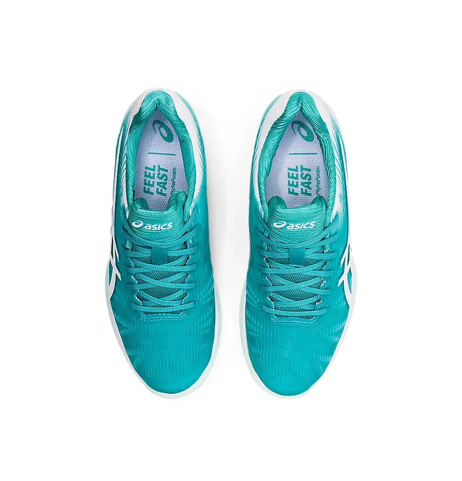 Giày Tennis Asics Wmns Solution Speed FF 'Techno Cyan' 1042A002-300 - Ảnh 3