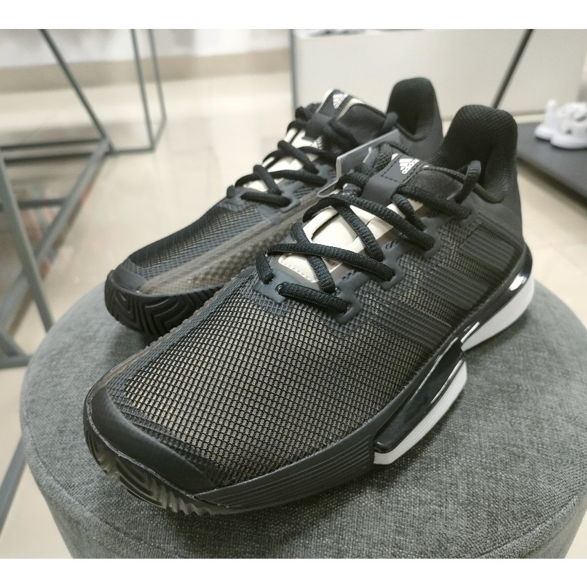 Giày Adidas Solematch Bounce ‘Black White’ EF0570 - Ảnh 5