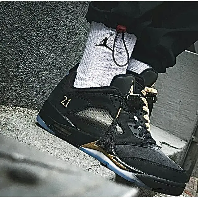 Giày Nike Air Jordan 5 Retro Low Wings 'Class of 2020-21' DJ1094-001 - Ảnh 6