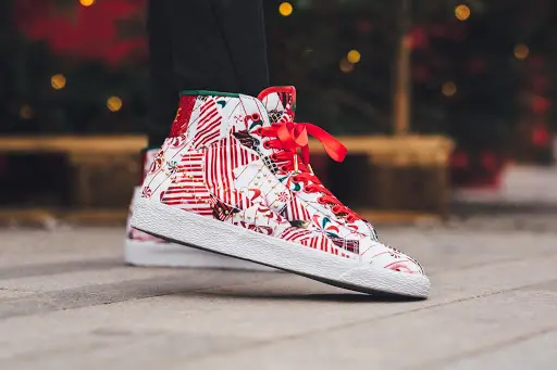 Giày Nike Wmns Blazer Mid QS 'Gift Wrapped Pack' 637990-600 - Ảnh 4