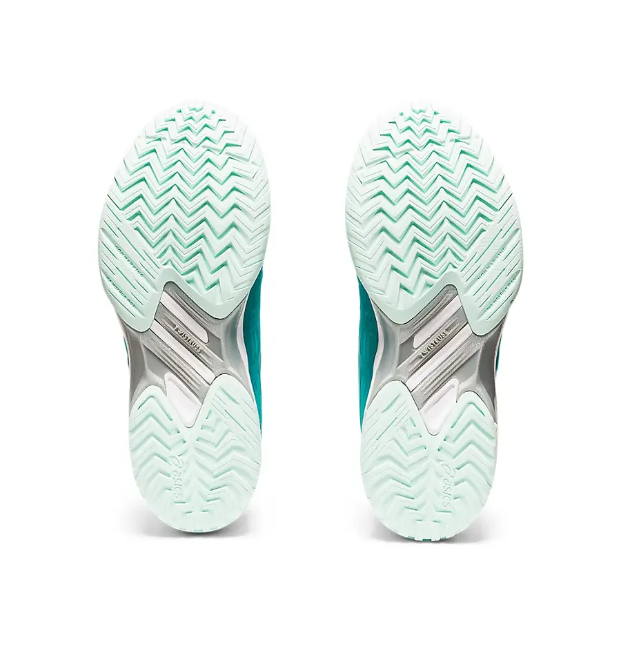 Giày Tennis Asics Wmns Solution Speed FF 'Techno Cyan' 1042A002-300 - Ảnh 4