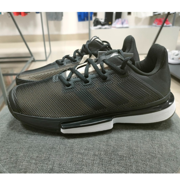 Giày Adidas Solematch Bounce ‘Black White’ EF0570 - Ảnh 6